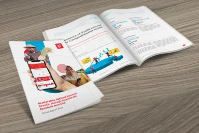 Link Aja - Annual Report 2019 - Desain dan Jasa Penulisan Profesional (Copywriting)