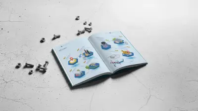 Mitra Angkasa Sejahtera (BAUT) - Annual Report 2023 - Desain Infografis (Infographics)