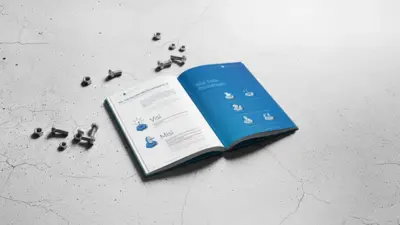 Mitra Angkasa Sejahtera (BAUT) - Annual Report 2023 - Desain Halaman Visi Misi dan Icon