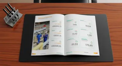 Rukun Raharja (RAJA) - Annual Report & Sustainability Report 2023 - Desain Infografis (Infographics) Pencapaian