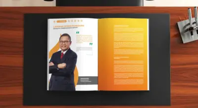 Rukun Raharja (RAJA) - Annual Report & Sustainability Report 2023 - Desain Laporan Dewan Komisaris