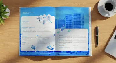 Lippo Cikarang - Annual Report & Sustainability Report 2024 - Desain Infografis (Infographics) Identitas Perusahaan