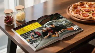 Pizza Hut - Annual Report 2024 - Desain Pembatas Bab (Divider)