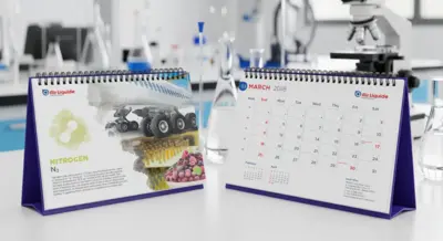 Air Liquide - Kalender 2018 - Desain dan Cetak Profesional