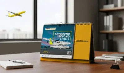 AirFast Indonesia - Kalender 2025 - Desain dan Cetak Custom dengan Notes