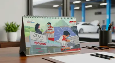 Auto 2000 - Kalender 2024 - Desain dan Ilustrasi Custom