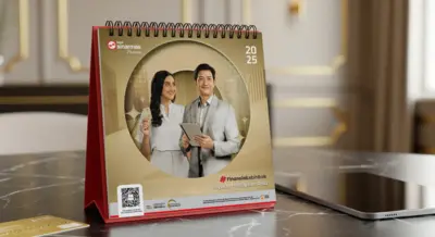 Bank Sinarmas - Calendar 2025 - Custom Design and Professional Photography