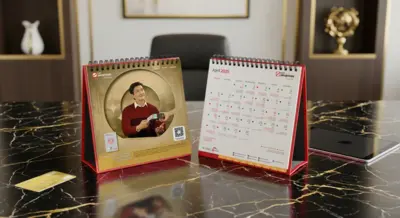 Bank Sinarmas - Calendar 2025 - Custom Design and Fengshui Guide