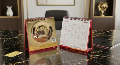 Bank Sinarmas - Calendar 2025 - Premium Custom Design for Priority Bank