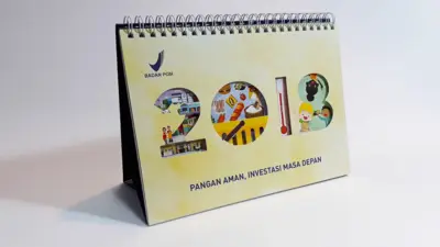 BPOM - Kalender 2018 - Desain dan Ilustrasi Infografis