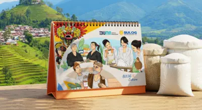 Bulog - Calendar 2024 - Custom Design and Illustration