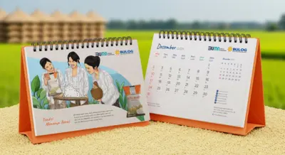 Bulog - Calendar 2024 - Custom Design and Illustration