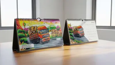 Daimler Commercial Vehicles Indonesia - Kalender 2025 - Desain Custom