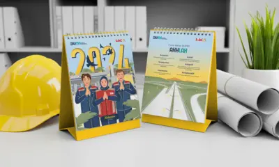 HK Aston - Kalender 2024 - Desain dan Ilustrasi Custom Modern yang Fun
