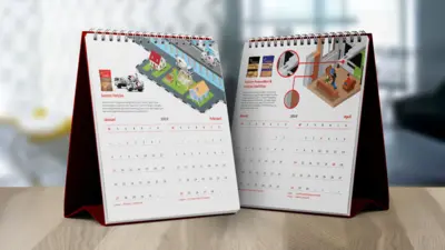 Holcim - Kalender 2019 - Desain Narasi Produk