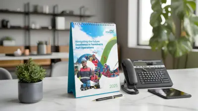 Interport - Kalender 2025 - Desain Custom dengan Digital Imaging
