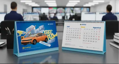 Jasa Marga Tollroad Operator - Kalender 2024 - Ilustrasi Custom Profesional
