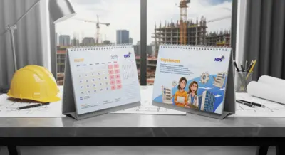 KSPS - Kalender 2025 - Desain Penanggalan dan Ilustrasi Custom