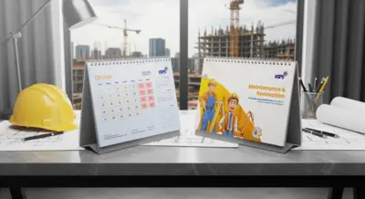 KSPS - Kalender 2025 - Jasa Desain dan Cetak
