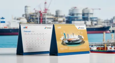 Nusantara Regas - Kalender 2024 - Desain dan Jasa Penulisan Narasi (Copywriting)