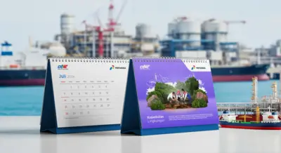 Nusantara Regas - Kalender 2024 - Desain Profesional