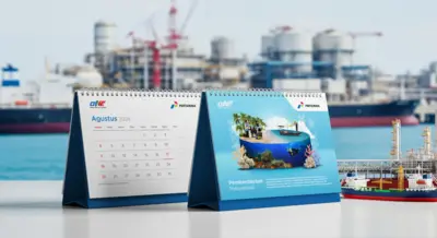 Nusantara Regas - Kalender 2024 - Desain dan Digital Imaging