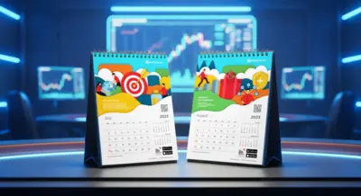 OCBC Sekuritas - Calendar 2023 - Design and Infographics