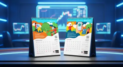 OCBC Sekuritas - Calendar 2023 - Design and ESG Illustration