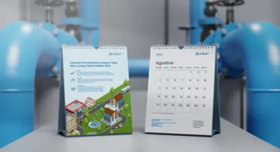 Pal Jaya - Calendar 2024 - Design, Isometric Illustration, Infographics, and Print