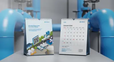 Pal Jaya - Calendar 2024 - Design, Isometric Illustration, Infographics, and Print