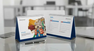 Perta Daya Gas - Kalender 2024 - Desain dan Ilustrasi Nilai Perusahaan