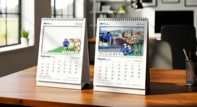 Pupuk Indonesia - Kalender 2022 - Desain dan Ilustrasi Custom Nilai Kompeten