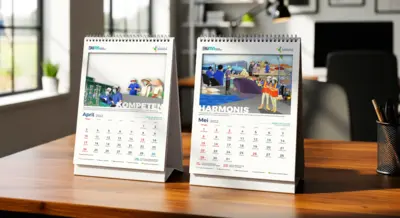 Pupuk Indonesia - Kalender 2022 - Desain dan Ilustrasi Custom Nilai Harmonis