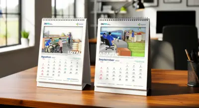 Pupuk Indonesia - Kalender 2022 - Desain dan Ilustrasi Lukisan Custom untuk BUMN