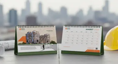 Rancang Adhya Selaras - Kalender 2025 - Desain dan Layout Tanggalan