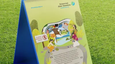 YKAN - Kalender 2021 - Ilustrasi Multi-Layer yang Unik