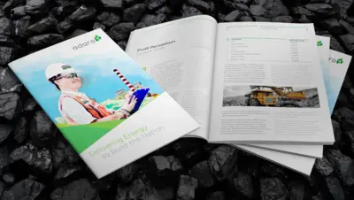 Adaro Energy - Company Profile - Desain dan Layout