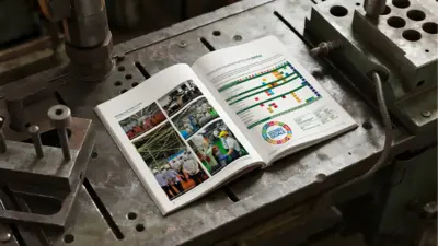 Aisin Takaoka Indonesia (ATI) - Company Profile - Desain Infografis (Infographics) dan Tabel Informasi