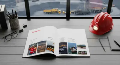 Baramulti Group - Company Profile - Desain Table of Content