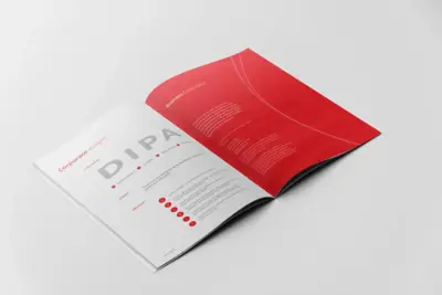 Dipa Healthcare - Company Profile - Desain Infografis (Infographics) Nilai Perusahaan