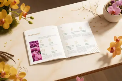 Ekakarya Graha Flora - Company Profile & Brosur - Desain dan Icon Keunggulan Perusahaan