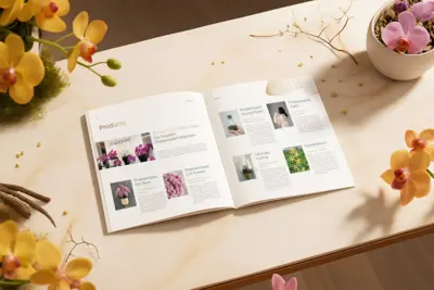 Ekakarya Graha Flora - Company Profile & Brosur - Desain dan Layout