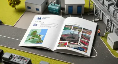 GBKEK Industrial Park - Company Profile - Desain Infografis (Infographics) Fase Pembangunan