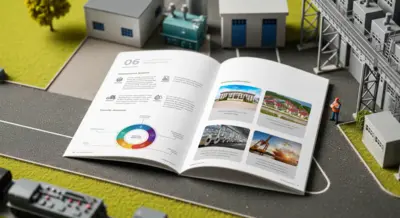 GBKEK Industrial Park - Company Profile - Desain Infografis (Infographics) dan Diagram