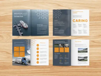 Infinitie Berkah Energi - Company Profile - Desain dan Layout