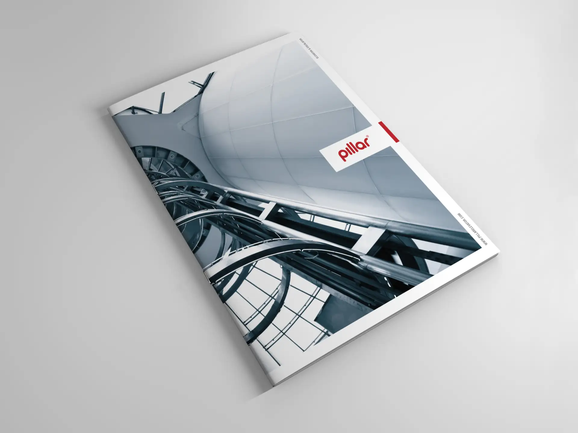 Pillar Elevator - Brosur - Desain dan Cetak