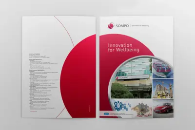 Sompo Insurance - Company Profile - Desain dan Layout Profesional