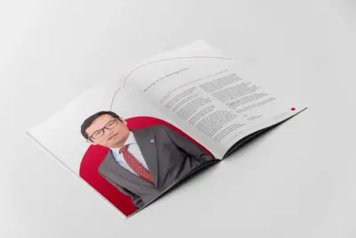 Sompo Insurance - Company Profile - Desain Sambutan Manajemen