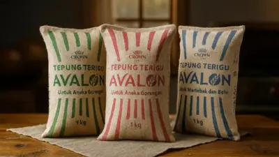 Crown Avalon - Desain Kemasan (Packaging) Terigu
