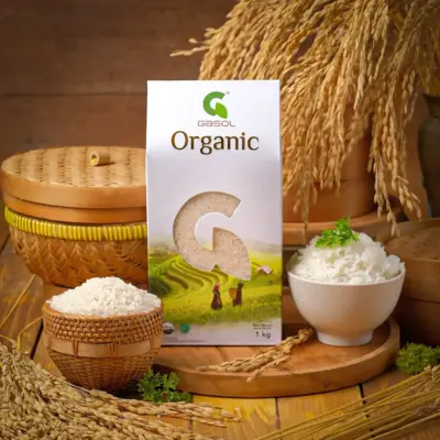 Gasol Organic - Desain Kemasan (Packaging) Beras Organik